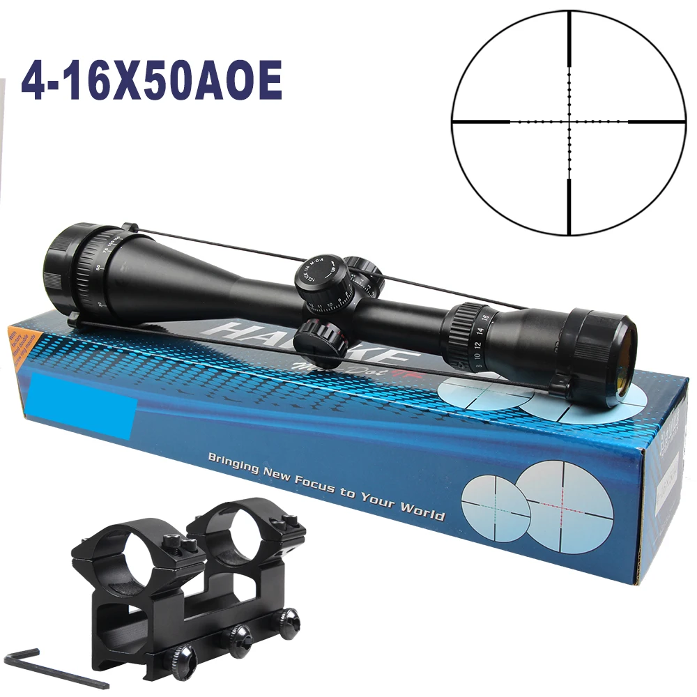 

Sport 4-16x50 AOE Riflescope R & G Riflescope Reticle Rifle Sniper Scope For Hunting