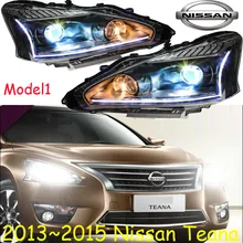 Teana headlight,2013~2016,(LHD,If RHD need add 200USD),Free ship! Teana fog light,2ps/se+2pcs Aozoom Ballast,altima,titanTeana