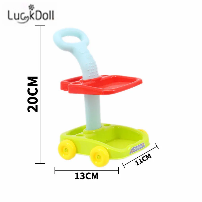 Набор для чистки LUCKDOLL 14 предметов подходит 18 дюймовых американских кукол 43 см