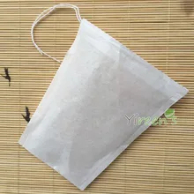 100 шт трапециевидный фильтр бумажные чайные пакетики, одноразовая пища-класс фильтровальные бумажные пакеты, белый цвет пустые кофейные пакеты