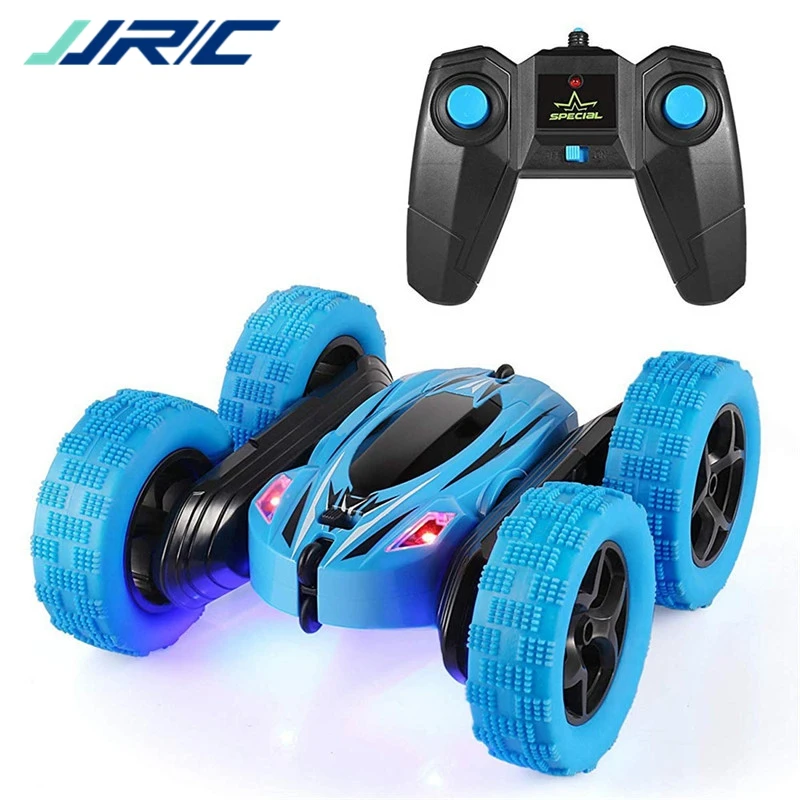 

JJRC D828 1/24 Mini RC Car 2.4G 4WD Double-Sided Stunt Rc Car 360 Degree Rotation W/ LED Light Toy 2019 Gifts for Kids HOT CAR!