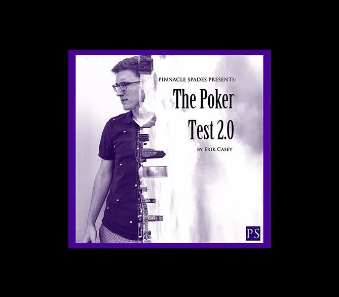 

Poker Test 2.0 DVD and Gimmick Erik Casey / close-up stage street card magic tricks products wholesale free shipping