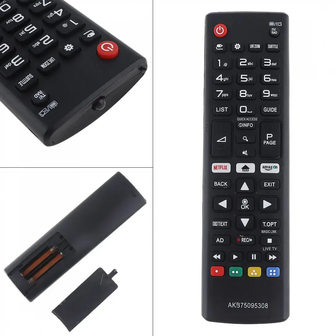 

433Mhz Replacement Remote Control with Long Transmission Distance Fit for LG AKB75095308