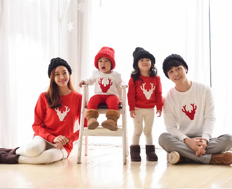 Famille Noel Pyjamas Mere Pere Bebe Vetements Famille Look Tenues Coton A Manches Longues Famille Ensemble Noel Bebe Tenue Aliexpress