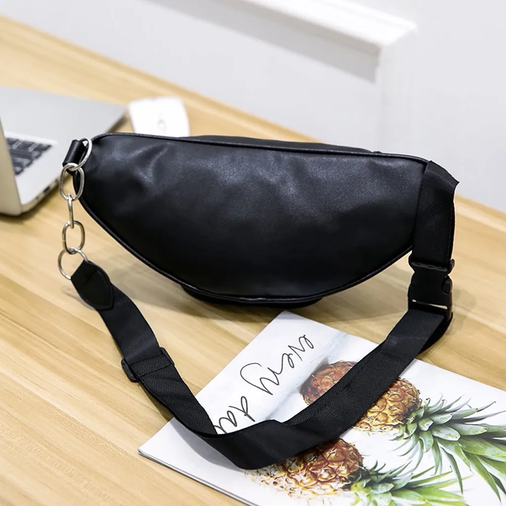 Женская сумка на талию с бананом из искусственной кожи, водонепроницаемые сумки поясная сумка сумки на ремне, поясная сумка, кошелек для смартфона, нагрудная сумка nerka damска