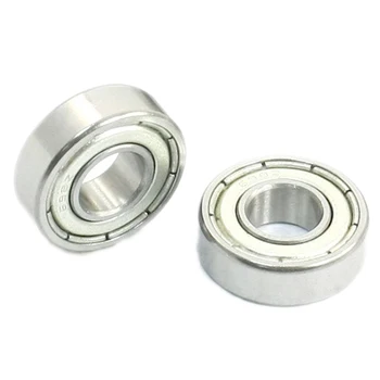 

8mm x 19mm x 6mm Sealed Deep Groove Radial Ball Bearings 698Z 10 Pcs
