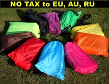 20pcs Beanbag Hangout Fast Inflatable Camping Sofa lazy Sleeping lay bag banana Air Bed Lounge Lounger Chair Mattress laybag/