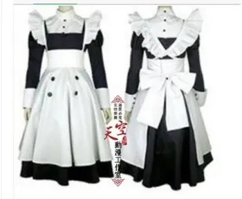 

Japanese anime Black Butler Kuroshitsuji Mey Rin Cosplay Costume Custom Made Cosplay costumes for women