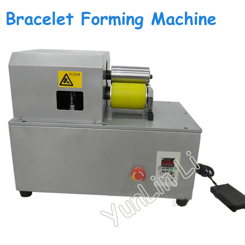 Bracelet Forming Machine Bracelet Rolls Round Machine 220V 400W Jewelry