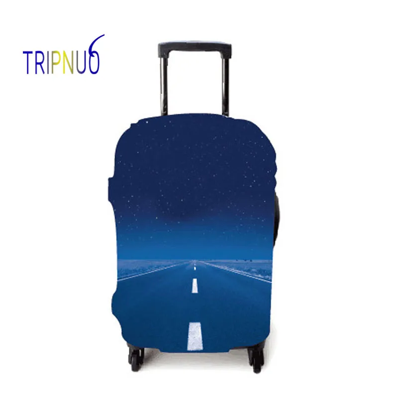 TRIPNUO красный чехол для чемодана, дорожный Эластичный Защитный чехол для багажа, эластичные дорожные аксессуары, чехол на колесиках