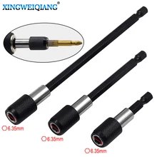 60 мм 100 мм 150 мм 1/4 дюйма шестигранный хвостовик быстроразъемный Отвертка Держатель Бит удлинитель