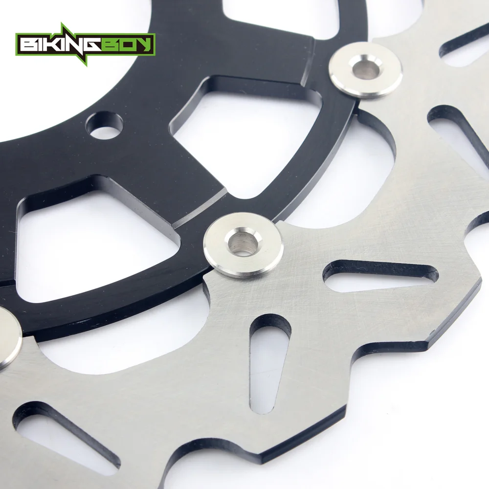 Кронштейн ротора переднего тормозного диска BIKINGBOY для Kawasaki KX 125 250 1994 2005 F 04 05 KLX 300 650