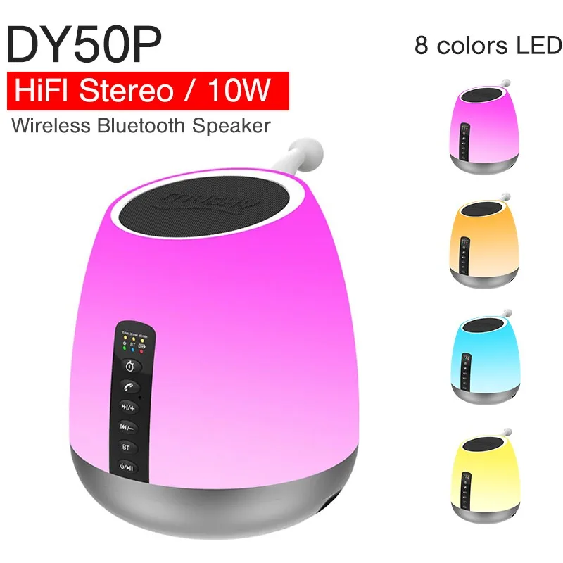 Musky DY50P Беспроводная Bluetooth колонка Музыка свет дома избыточный сабвуфер мобильный