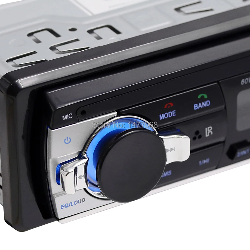 PHYEE Автомагнитола 1 Din Bluetooth Авто Стерео MP3 плеер аудио запись USB SD Aux 12 в ISO разъем в тире головное устройство JSD-520