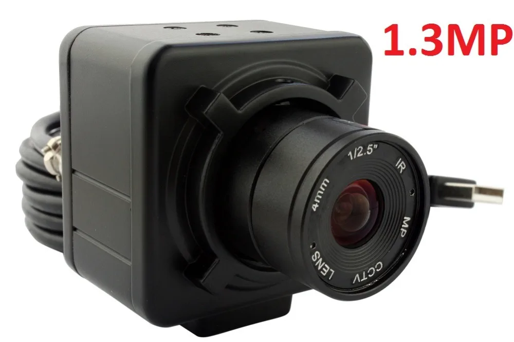  Free shipping 1.3MP 960P HD AR0130 1/3 CMOS  low illumination usb 2.0 mini android web camera with 8mm manual focus lens 