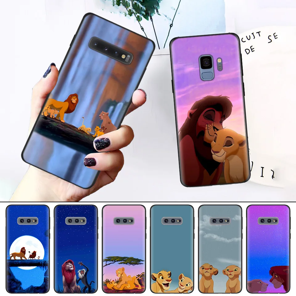 

Phone Pattern for Samsung Galaxy S8 S9 S10 S10e S10 Plus M20 S6 S6edge S7 S7edge Silicone Soft Case The Lion King Grumpy Cat Si