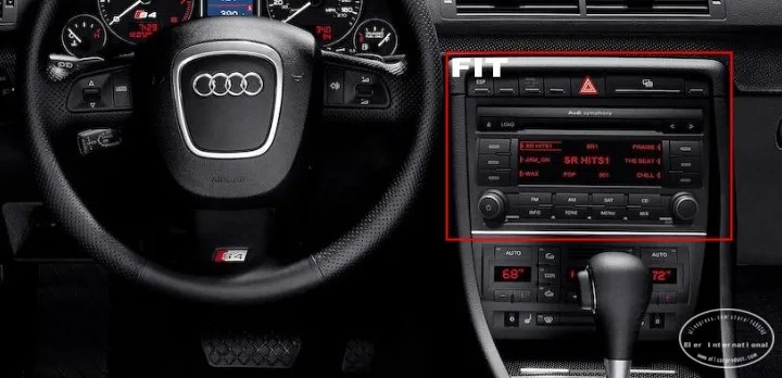 Top For Audi S4 2002~2007 - Car Android GPS Navigation Radio TV DVD Player Audio Video Stereo Multimedia System 2