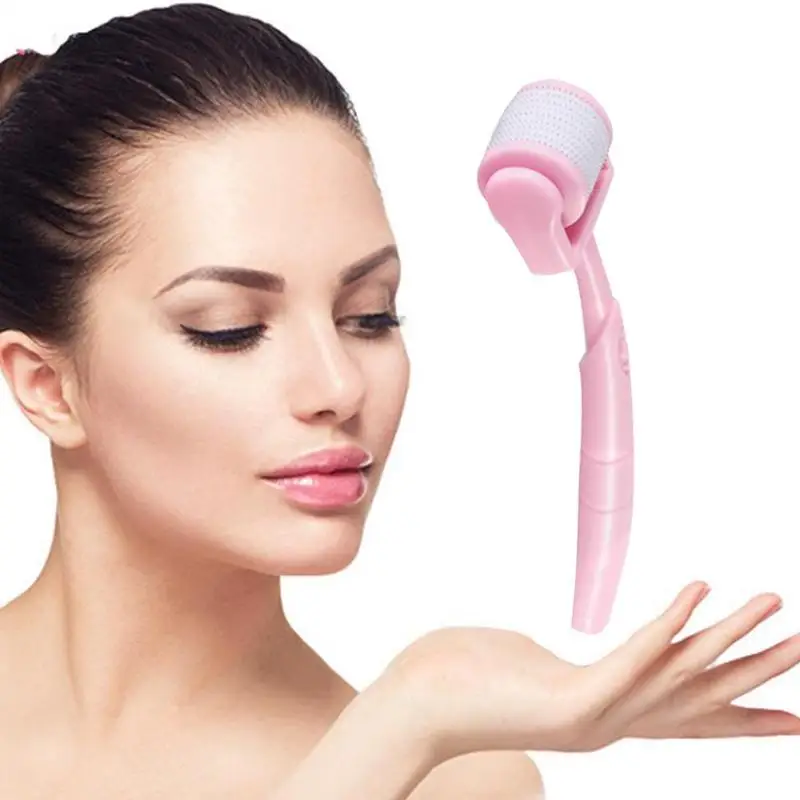 

540 Micro Needle Titanium Mezoroller Microneedle Machine Treatment Derma Roller For Skin And Body Care