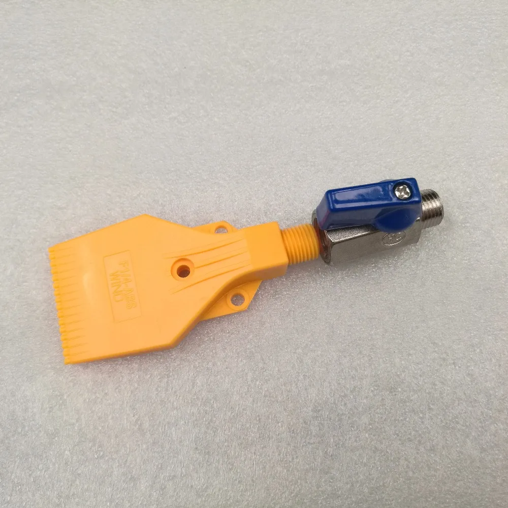 Wind jet spray nozzle,ABS air knife nozzle for parts cooling,air nozzle