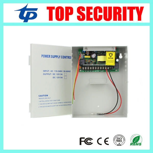 12V5A Access Control Power Supply Box 110-240V 50-60HZ Switching Power Supply UPS power box