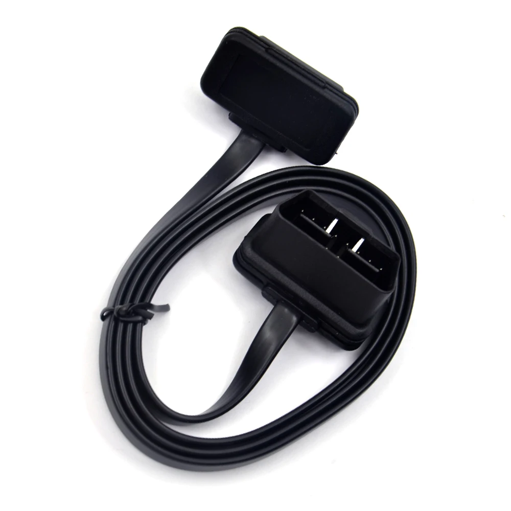 60/100 см 16 контактный OBDII OBD 2 OBD2 Кабельный разъем диагностический инструмент ELM327