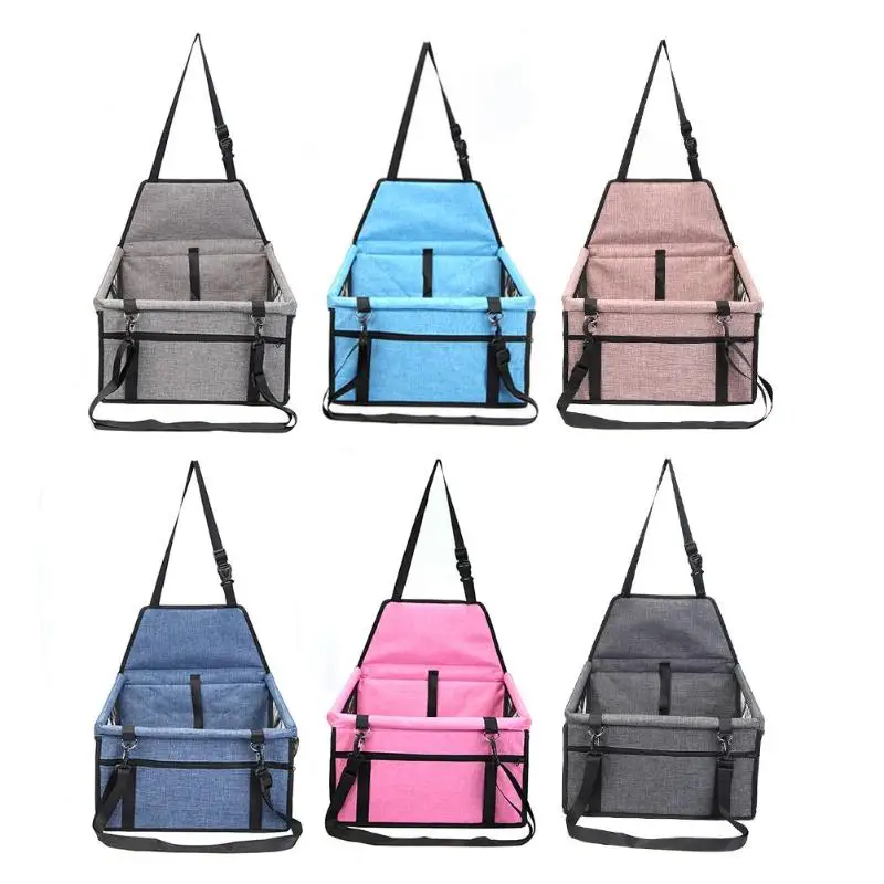 Переноска для домашних собак, сумка для сиденья, водонепроницаемая Подушка, дорожная сетка, висячие Сумки