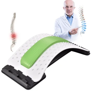 

Waist Lumbar Spine Massage Cervical Traction Neck Support Cushion Massage Pillow Back Massage Magic Stretcher Fitness Theorapy