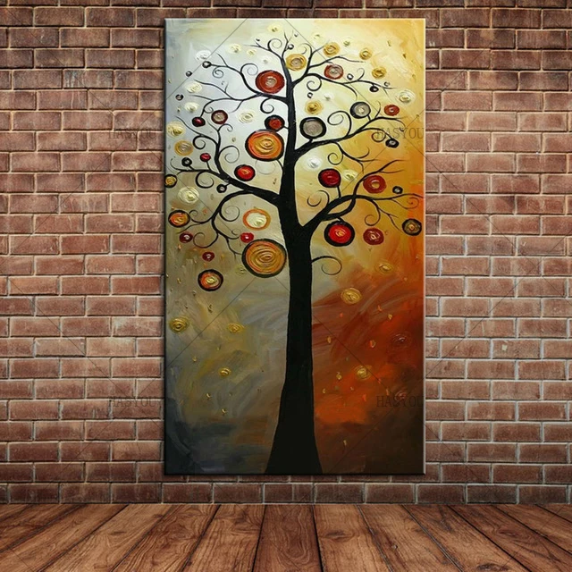Abstract-Money-Tree-Oil-Painting-Modern-Large-Canvas-Art-Farmhouse-Wall-Decor-Wall-Mural-Poster-Decals.jpg_640x640