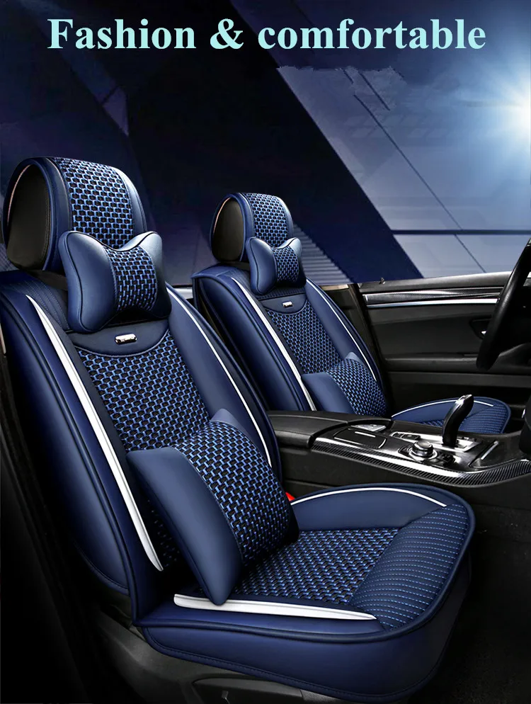 Высокое качество и! Полный комплект чехлов для сидений автомобиля для Honda HR-V дышащие удобные чехлы для сидений для HRV