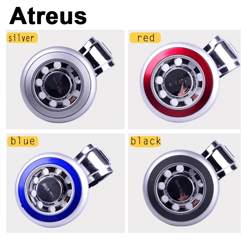 Atreusステアリングブースターカバーのアクセサリーキャップレクサスホンダシビックオペルアストラh jマツダ3 6起亜リオceedボルボ