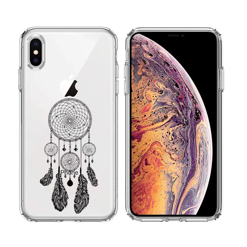 Arvin Case FOR Iphone 7 Soft Clear Protective TPU Back Cover FOR  Iphone 5s 6s Plus Silicone Phone Case FOR Iphone 8 X XS Max XR (18)