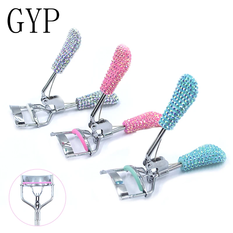 

GYP 2019 New Colorful Cosmetic glitter beautiful Eyelash Curler Cosmetic Makeup Tool Accessories for Women