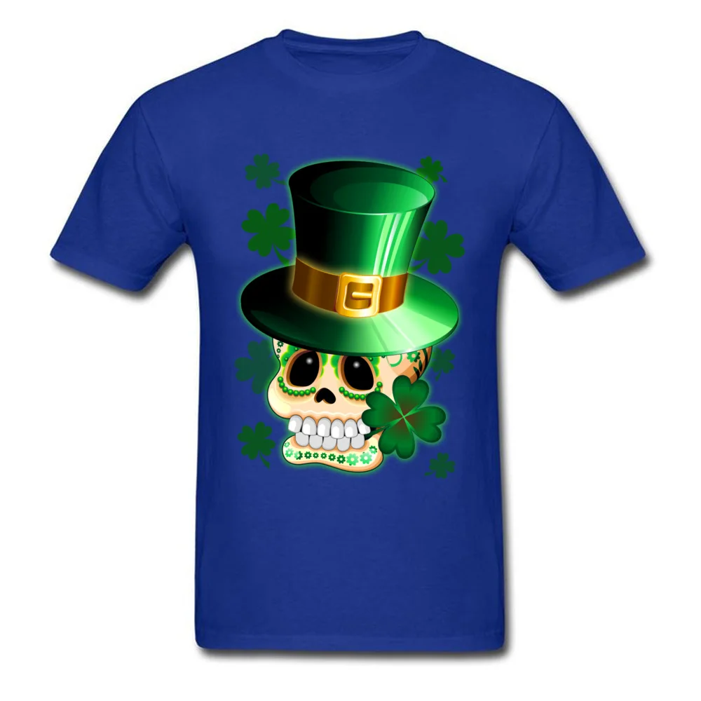St Patrick Skull Cartoon_blue