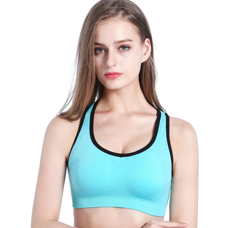 2018 Top Anti sweat Women Sports Yoga Bra Padded Underwear Butterfly