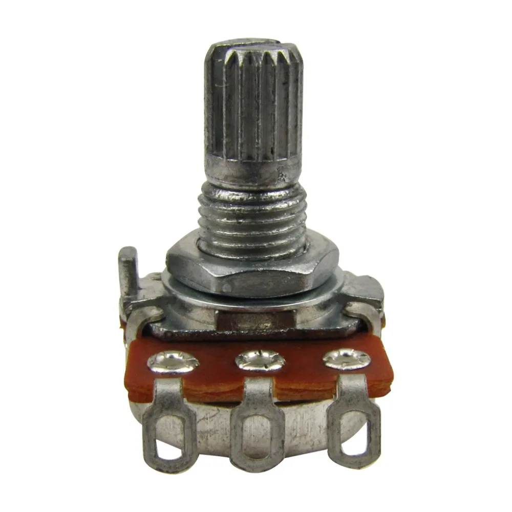 10 шт. мини Потенциометр для гитары Pot A250K / A500k|guitar potentiometer|for electric guitarguitar pot |