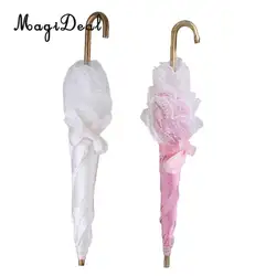 MagiDeal best продажа 1 шт. 1/12 Dollhouse Миниатюрные королевская Леди кружевной зонтик для куклы дом Декор в гостиную девушки прекрасный подарок