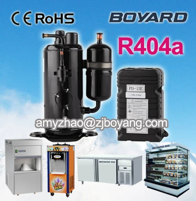 refrigeration parts Lanhai Boyard brand hermetic rotary compressor for mobile vehicle |