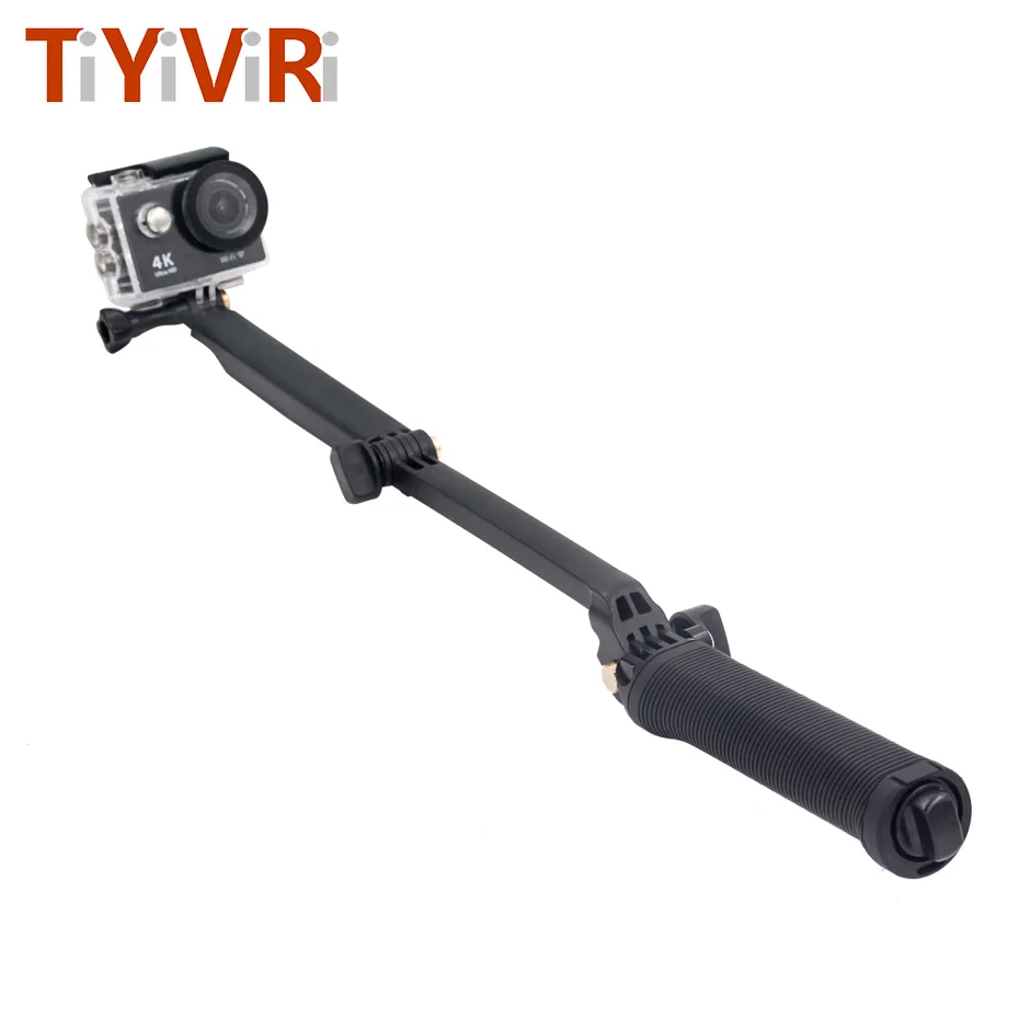 For GoPro Camera Monopod Tripod Stand 3 Way Collapsible Mount for Go ...