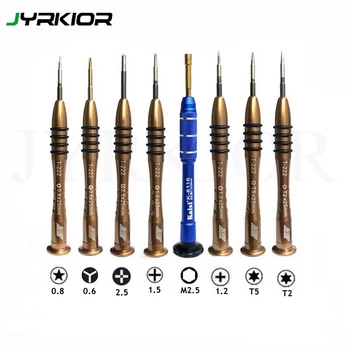 

Jyrkior 8Pcs Multifunction Mobile Opening Disassemble and Repair Tools Screwdriver Set Kit for Smart Phones