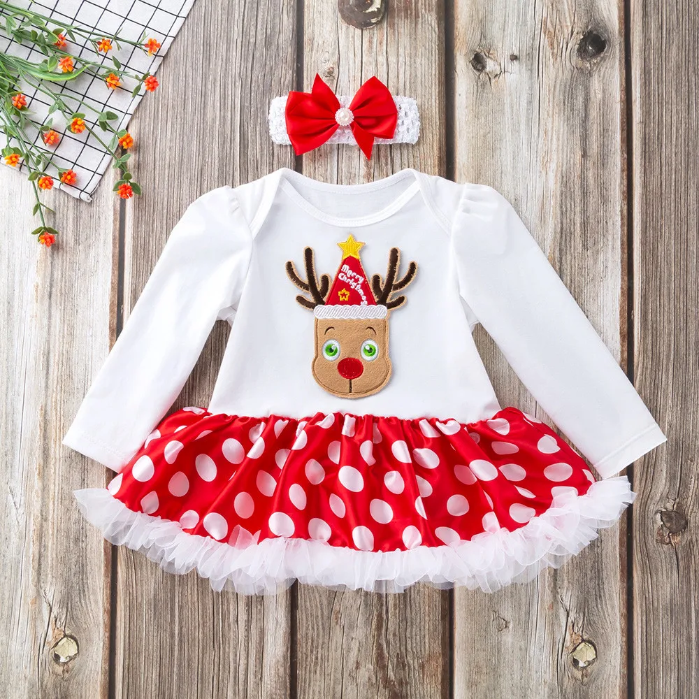 Детское платье для девочек рождественское маленьких пачка принцессы комплект