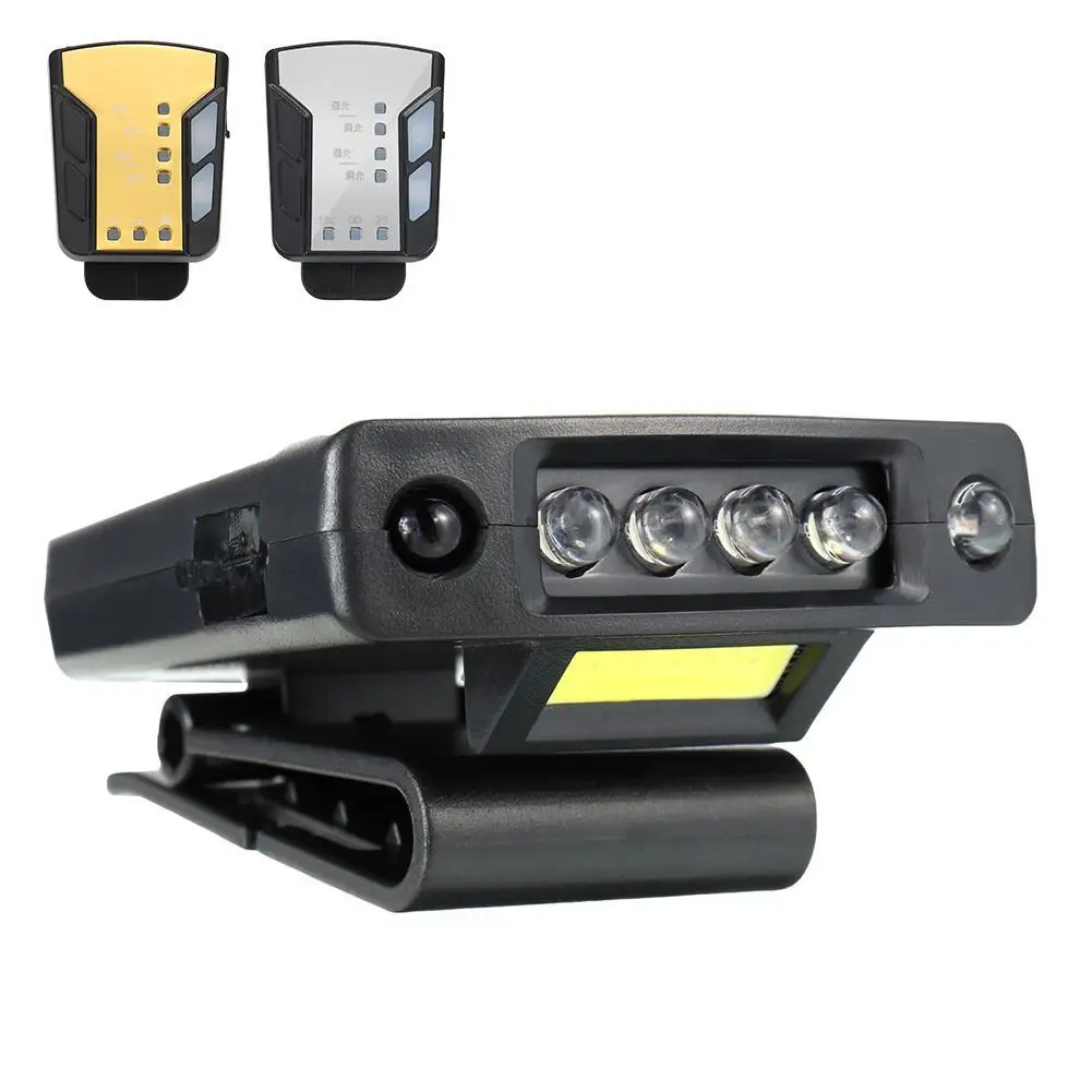 Portable LED Headlight Rechargeable Outdoor Lamp Cap Hat Clip Light | Освещение