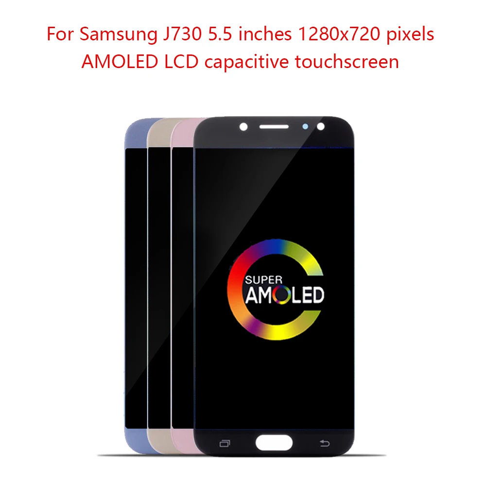 AMOLED 5 &quotSinbeda для SAMSUNG Galaxy J730 ЖК дисплей сенсорный экран J7 2017 J730M J730F Pro