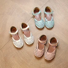 Летние девичьи туфли мальчик сандалии От 3 до 16 лет Детская летняя обувь сандалии детей дышать обуви сандалии девушки 1563