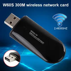 USB Wi Fi Dongles 300 Мбит/с адаптер внешняя сеть картоприемник 802.11b/N/G/Ac 2,4 ГГц