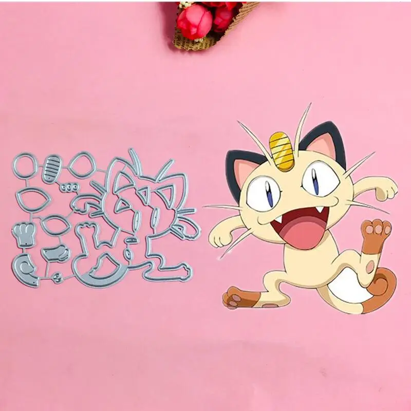

Lovely cat bow Metal Cut Dies Christmas Stencils For DIY Scrapbook Paper Card Decorative Craft Embossing Die Cuts