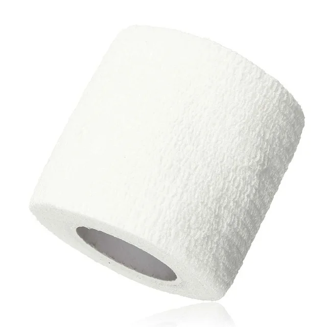Новая защитная Водонепроницаемая самоклеящаяся cshesion бинты эластичная лента для первой помощи Спортивная марля для тела ветеринарная медицинская лента - Цвет: White