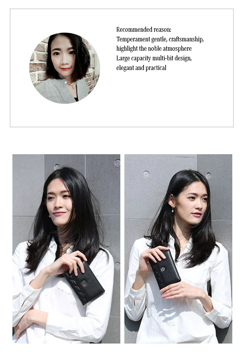 Fashion Brand Women Wallets Purse Wallet Cluthches Clip Coin Card Photo Pocket Shiny Genuine Leather luxury Hand bag For Girls   H10503409_03