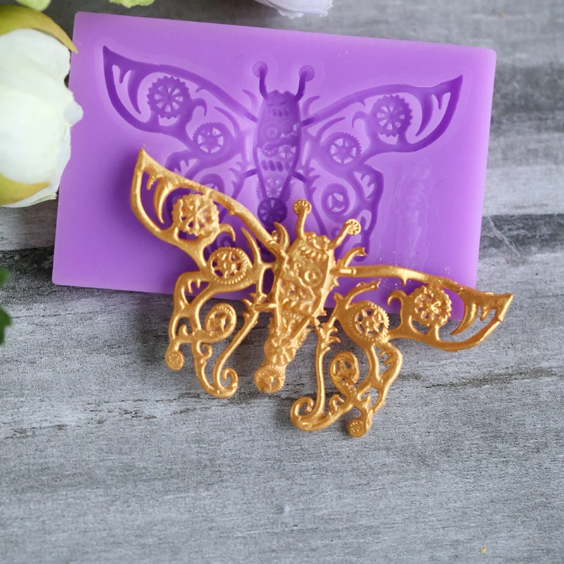 Yueyue Sugarcraft силиконовые формы для тортов с бабочками детские инструменты