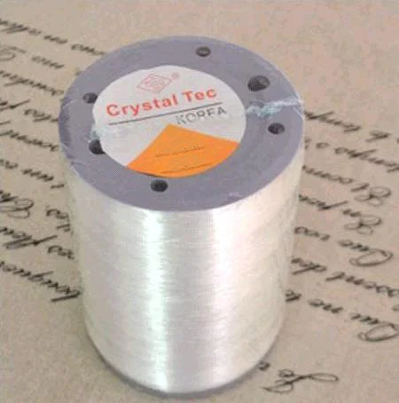 

Wholesale elastic thread 1mm transparent rubber elastic thread spandex thread 1000 meters / roll free shipping