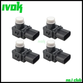 

4Kits PDC Parking Distance Control Aid Sensors For Lexus LS460 LS460L LS600H LS600HL White Silver 89341-50060 8934150060